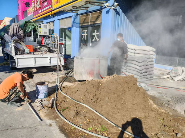 四平顶管注浆加固